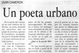 Un poeta urbano Un poeta urbano