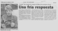 Una Fría respuesta