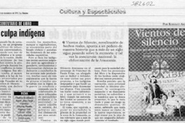 La culpa indígena  [artículo] Rodolfo Arenas R.