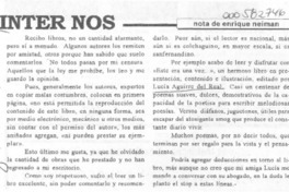 Inter nos
