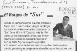 El Borges de "Sur" El Borges de "Sur"