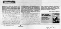 Para siempre en mi memoria  [artículo] María Teresa Cárdenas