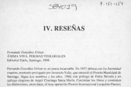 Ánima viva Ánima viva