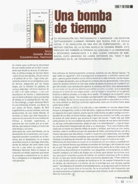 Una bomba de tiempo