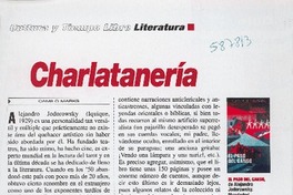 Charlatanería  [artículo] Camilo Marks