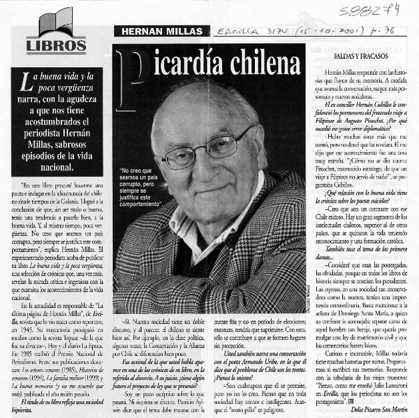 Picardía chilena  [artículo] Delia Pizarro San Martín