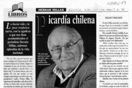 Picardía chilena  [artículo] Delia Pizarro San Martín