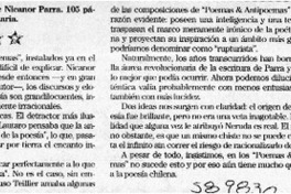 Poemas & antipoemas  [artículo] I. Q.