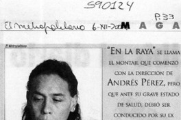 El show debe continuar  [artículo] S. T.
