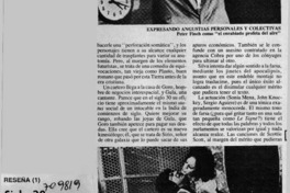 "Hay pobreza en nuestro periodismo actual" "Hay pobreza en nuestro periodismo actual"
