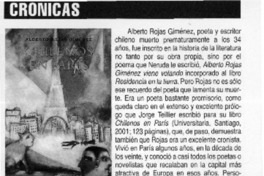 Chilenos en París  [artículo]
