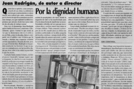 Por la dignidad humana Por la dignidad humana