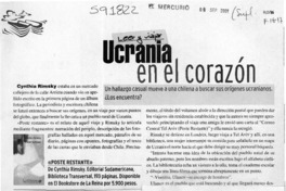Ucrania en el corazón  [artículo]