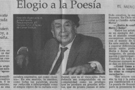 Elogio a la poesía  [artículo]