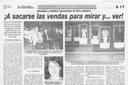 ¡A sacarse las vendas para mirar y, ver!  [artículo] Francisco Olivares