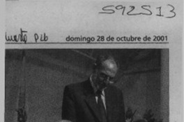 Homenaje universitario a poeta Gonzalo Rojas  [artículo]