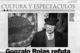 Gonzalo Rojas refuta a Ibáñez Langlois Gonzalo Rojas refuta a Ibáñez Langlois