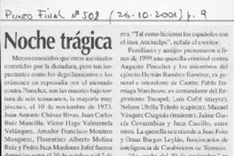 Noche trágica Noche trágica