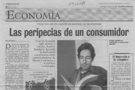 Las peripecias de un consumidor  [artículo] Marco Valeria S.
