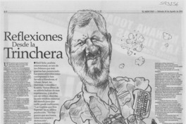 Reflexiones desde la trinchera Reflexiones desde la trinchera