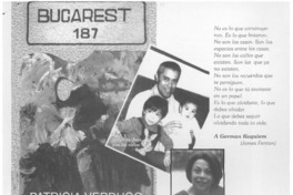 Bucarest 187  [artículo] Juan Albornoz