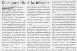 Sátira poco feliz de las teleseries  [artículo] L. A. M.