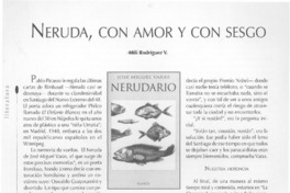 Neruda, con amor y con sesgo  [artículo] Mili Rodríguez V.