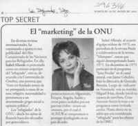 El "marketing" de la ONU El "marketing" de la ONU