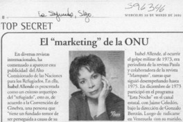 El "marketing" de la ONU El "marketing" de la ONU