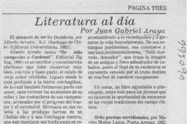 Literatura al día