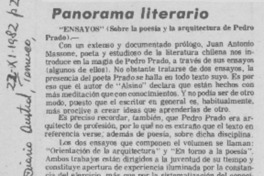 Panorama literario Panorama literario