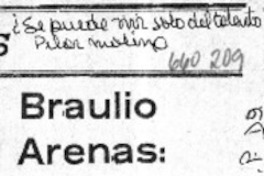 Braulio Arenas Braulio Arenas