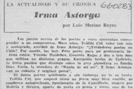 Irma Astorga Irma Astorga