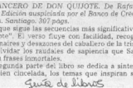 Romancero de don Quijote