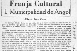 Alberto Blest Gana.  [artículo]