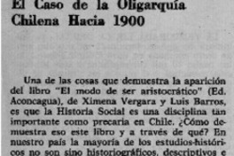 El modo de ser aristocrático" El modo de ser aristocrático"