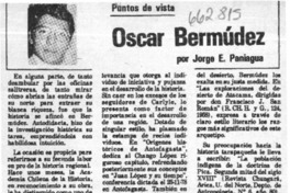Oscar Bermúdez Oscar Bermúdez