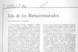 Isla de los bienaventurados Isla de los bienaventurados