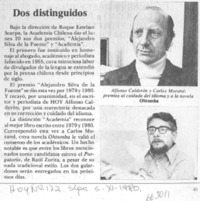 Dos distinguidos.