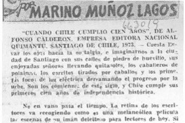 Cuando Chile cumplió cien años