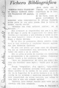 Poemas para clavecin