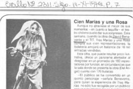 Cien Marías y una Rosa. Cien Marías y una Rosa.