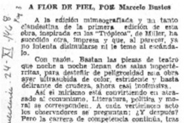 A flor de piel.  [artículo]