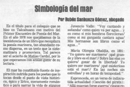 Simbología del mar Simbología del mar