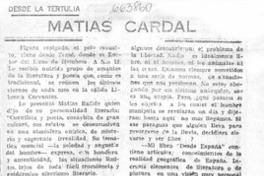 Matías Cardal Matías Cardal
