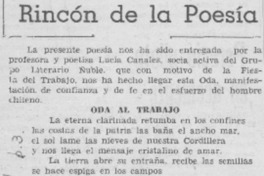 Rincón de la poesía Rincón de la poesía