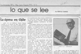 Lo que se lee