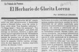 El herbario de Glorita Lorena El herbario de Glorita Lorena