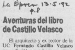 Aventuras del libro de Castillo Velasco. Aventuras del libro de Castillo Velasco.