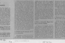 Intimidades de dos revolucionarios. Intimidades de dos revolucionarios.